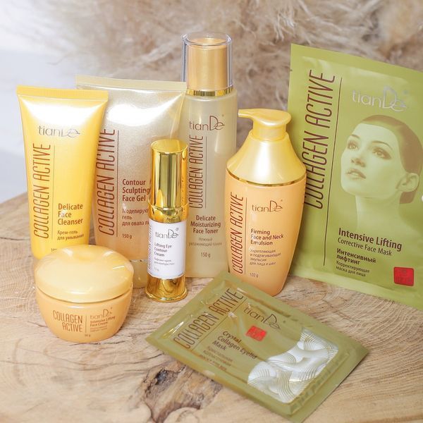 Кристальная коллагеновая маска для век, серия "Collagen Active" 35+ 12710 фото